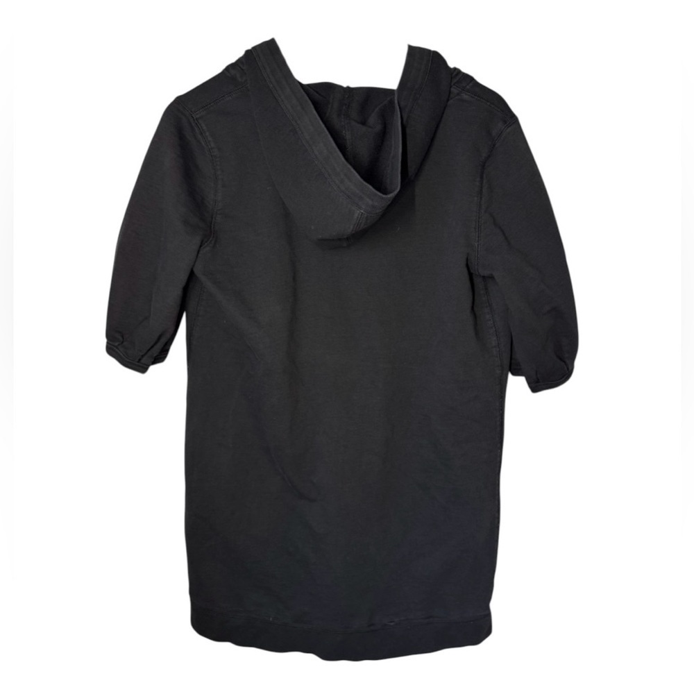 Vtg. Ralph Lauren Polo Jeans Co Women’s Cotton Black Tunic Hoodie Cover Up Sz L - Picture 2 of 8